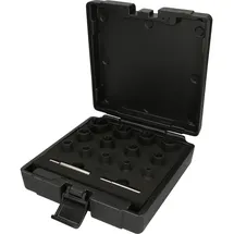 KS Tools 1/4"+1/2" Spiral-Profil-Kraft-Stecknuss-Satz 15-tlg.