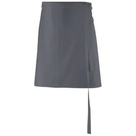 Exner Petguard Exner Vorbinder, Gastro-Schürze, Küchen-Schuerze, Baumwoll-Mischgewebe, B 80 x H 45cm, Farbe graphit / 80 x 45