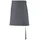 Exner Petguard Exner Vorbinder, Gastro-Schürze, Küchen-Schuerze, Baumwoll-Mischgewebe, B 80 x H 45cm, Farbe graphit / 80 x 45