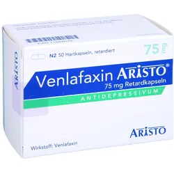 Venlafaxin Aristo 75 mg Retardkapseln 50 St