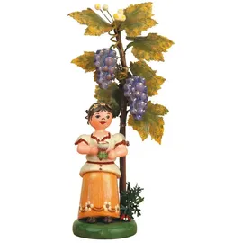 Hubrig Volkskunst GmbH Kleine Figuren & Miniaturen Herbstkind - Wein - 13cm - Hubrig Volkskunst