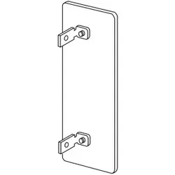 Schneider Electric 5440430 FED Kanal Endstück 123/34 Aluminium natureloxiert Typ:FED-ES12324