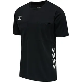 hummel Chevron kurzarm Schiedsrichtertrikot Herren black M