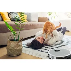 Medion X21 SW Saug-Wischroboter Weiß