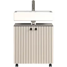 trendteam Waschbeckenunterschrank, PureBliss 60 x 42 x 64 cm,