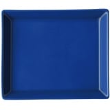 ARZBERG Servierplatte Tric Ocean Servierplatte 12 x 15 cm, Porzellan blau