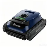 Gosvor Poolroboter Akku Poolroboter mit Wandreinigung & App-Steuerung, Einbaubecken, (1-St) blau