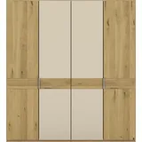 Musterring Drehtürenschrank Savona 200 x 216 x 0 cm Beige/Braun
