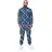 Lonsdale Herren Trainingsanzug schmale Passform CANTERBURRY, Blue/Beige, XL