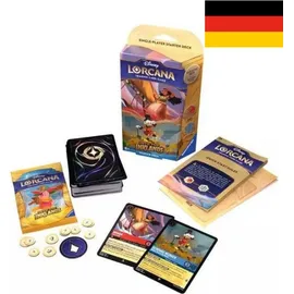 lorcana Disney: Die Tintenlande - Starter Deck Display mit 8 Decks (Deutsch) Sammelkarten