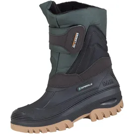 Spirale Lander Winterstiefel schwarz/oliv 35