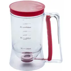 WESTMARK Teigportionierer, Ideal zum Dosieren von Rührteig für Muffins, Donuts, Pfannkuchen und Co., Fassungsvermögen: 900 ml