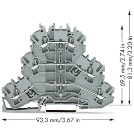 WAGO GmbH& Co. KG Dreistockklemme 2002-3201