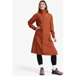 Cloud 3L Long Shell Parka Damen Rusty Orange, Größe:M - Damen > Jacken > Regen- & Hardshelljacken - Orange