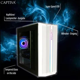 CAPTIVA Power Starter R95-898 Desktop-PC AMD Ryzen 5 5600G 3,9 GHz 16 GB RAM 500 GB SSD