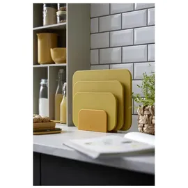 Rosti Choptima Schneidebrett-Set Kunststoff 3-teilig 35,5 x 26,5 cm Gelb