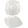 VAN WELL 2er Set St. Tropez Servierplatte Glas quadratisch 28,0 x 28,0 cm - 5410030