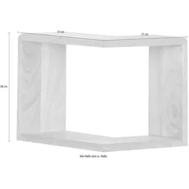 GUTMANN FACTORY Wandregal Firestone 21 x 21 x 28 cm Beige