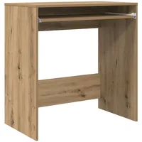 VidaXL Computertisch Artisan Eiche Holzwerkstoff Standard Einfach