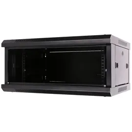 Lindy Extralink 4U 600x450 Schwarzer Wand-Rackschrank