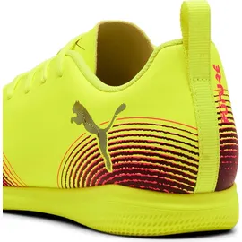 Puma Future 8 Play It Jr IN Kinder black/white/sun struck 38,5