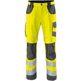 Kübler Hose REFLECTIQ PSA 2 warngelb/anthrazit Form 2207 Größe 27K