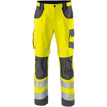 Kübler Hose REFLECTIQ PSA 2 warngelb/anthrazit Form 2207 Größe 27K