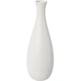 creativ home Dekovase CREATIV HOME "Vase", weiß, H:30cm Ø:10,5cm, Vasen, mit durchbrochenem Design