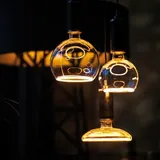 Segula Floating Globe 125 smokey grau Glas offen