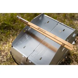 Skotti Windschutz Ø 30 cm Edelstahl grau