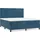 vidaXL Boxspringbett 160 x 200 cm Dunkelblau