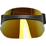URBAN CLASSICS Cool Plastic Visor schwarz/orange Einheitsgröße
