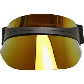 URBAN CLASSICS Cool Plastic Visor schwarz/orange Einheitsgröße