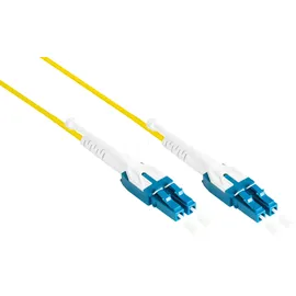 Alcasa GC LW-U902LC - Patchkabel LWL Duplex OS2 9/125 LC/LC, Uniboot, 2 m