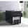 VCM Dalosa Rollcontainer 70 x 39 x 55 cm grau