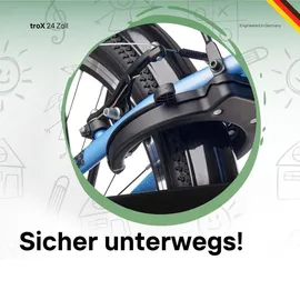 S'cool troX 24 Zoll blau