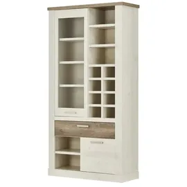 Forte Vitrine FORTE DURO 109,8 x 212 x 41,3 cm Weiß