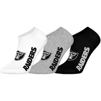 NFL Alltagssocken 3er Pack Schwarz/Weiß 35-38