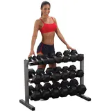 Body-Solid GDR-363 All in One Kurzhantelständer | Hantelablage | Hexhantelablage | Dumbbell Rack