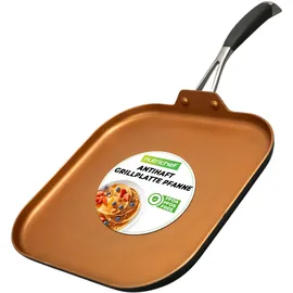 NutriChef Kupfer Bratpfanne 28 x 28 cm