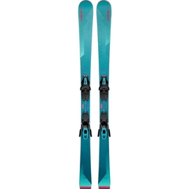 Elan Damen All Mountain Ski WILDCAT 76 LS ELW9.0, blau/pink, 144