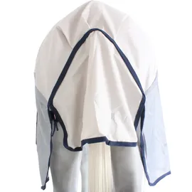 Bucas Fliegenregendecke Buzz-off Rain & Neck 125 cm Blau/Silber