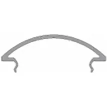 Deko-Light Abdeckung R-05-15 BxH: 46,1x11,6mm, weiß-satiniert, 200cm D-984580