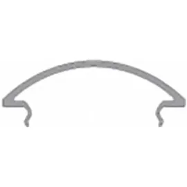 Deko-Light Abdeckung R-05-15 BxH: 46,1x11,6mm, weiß-satiniert, 200cm D-984580