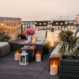 Arebos Terrassenheizstrahler Premium 2000W