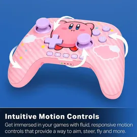 PowerA Kirby-Puff Controller Rosa für Nintendo Switch
