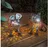esotec Solar Metall Figuren für den Garten Vogelpaar Katz & Maus, silberfarben, Akku, Solarmodul, LED Gartendekofigur 103100