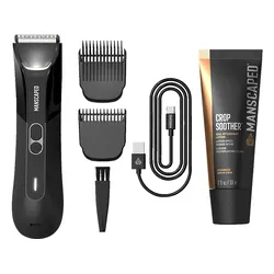 MANSCAPED Lawn Mower 4.0 Pro Essentials Kit, Leisten- und Bodygroomer, Schwarz