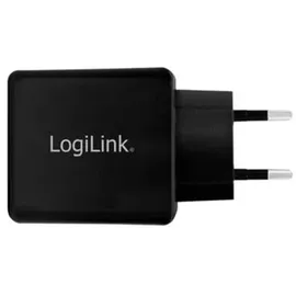 Logilink PA0210 2-fach, 2,4 A, Schwarz