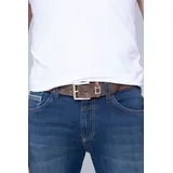 Camp David Herren Gürtel aus Leder, mit verstellbarer Weite